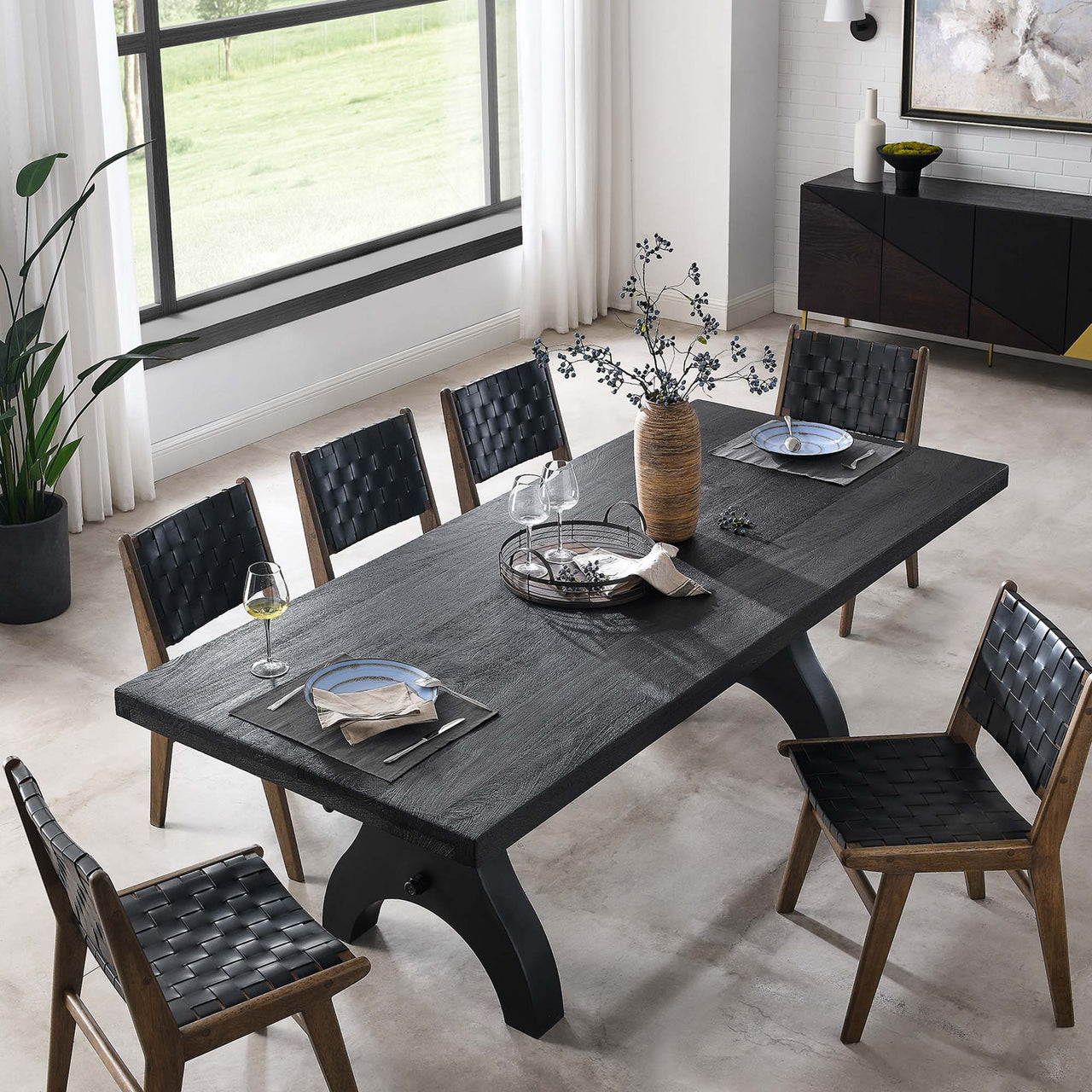Ironvale Dining | Conference Table, Black