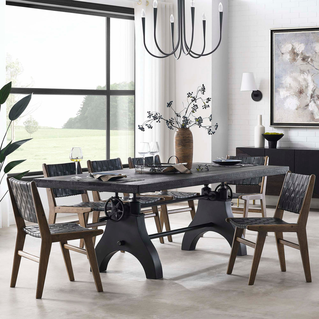 Ironvale Dining | Conference Table, Black