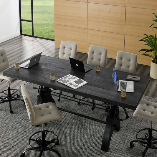 Ironvale Dining | Conference Table, Black