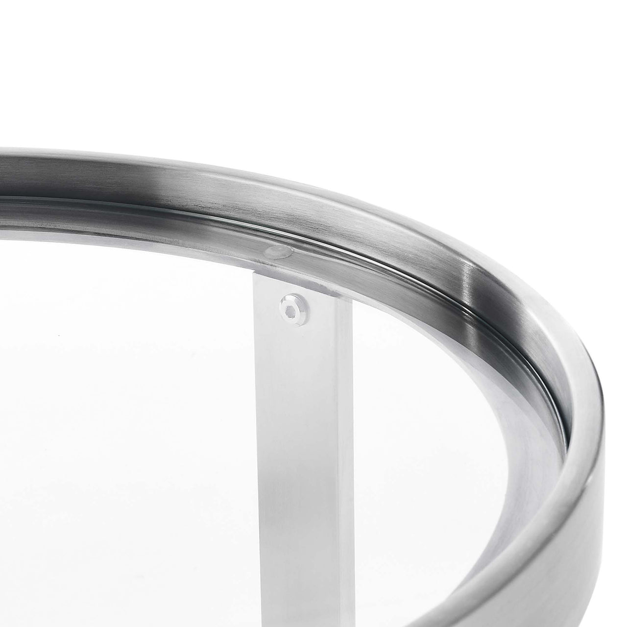 Peace Side Table, Silver