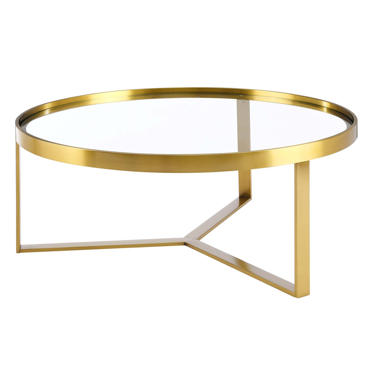 Peace Coffee Table, Gold
