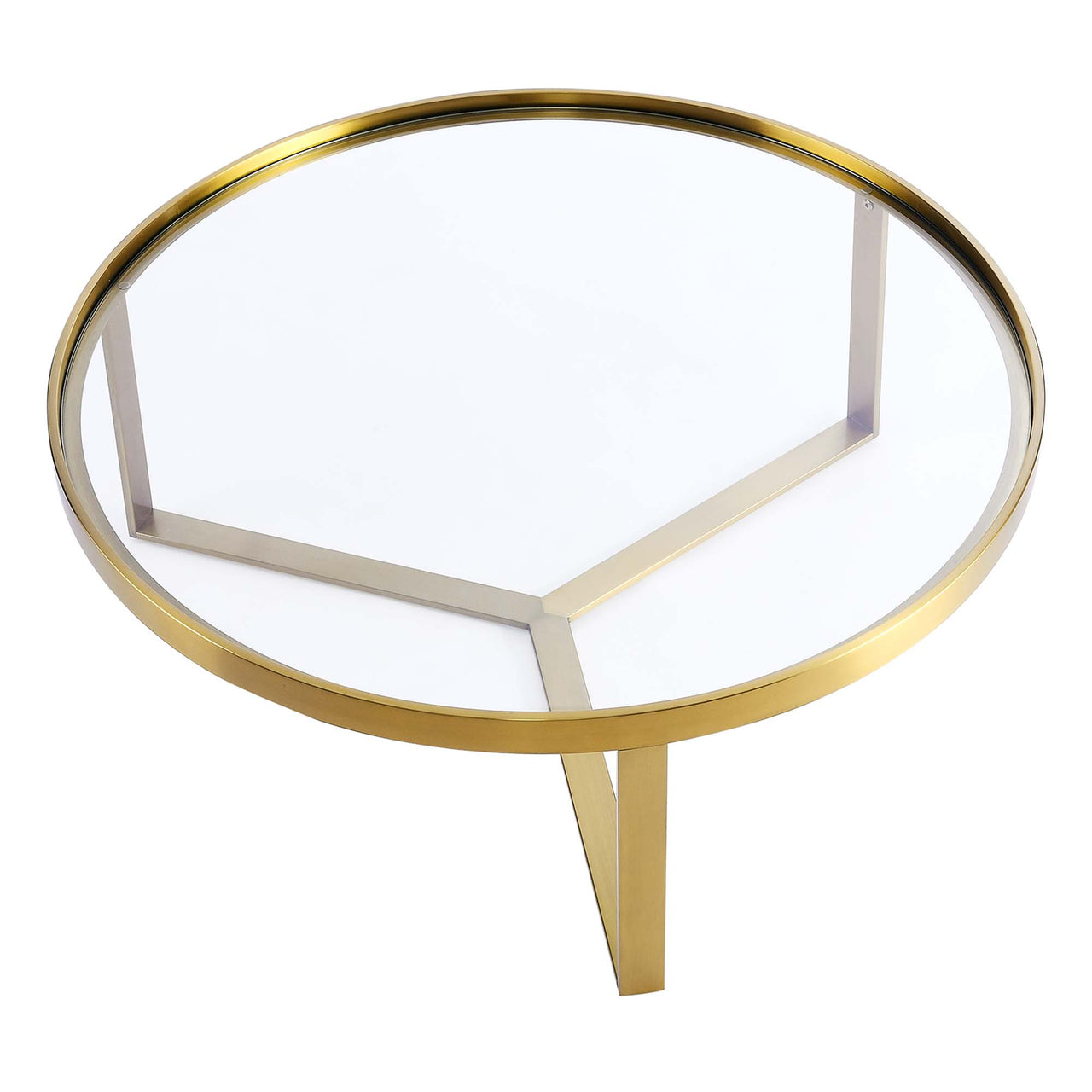 Peace Coffee Table, Gold