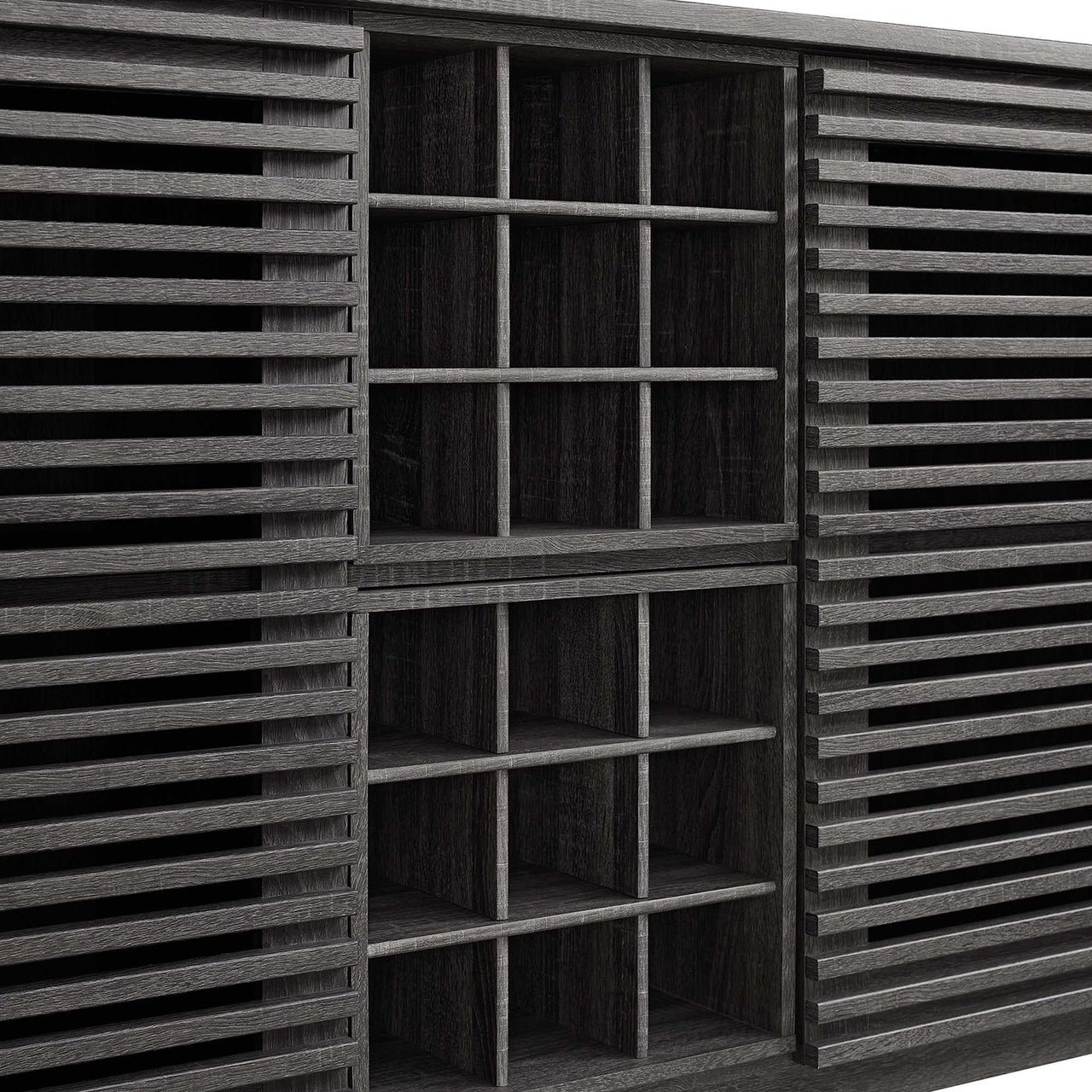Ventra Bar Cabinet, Charcoal