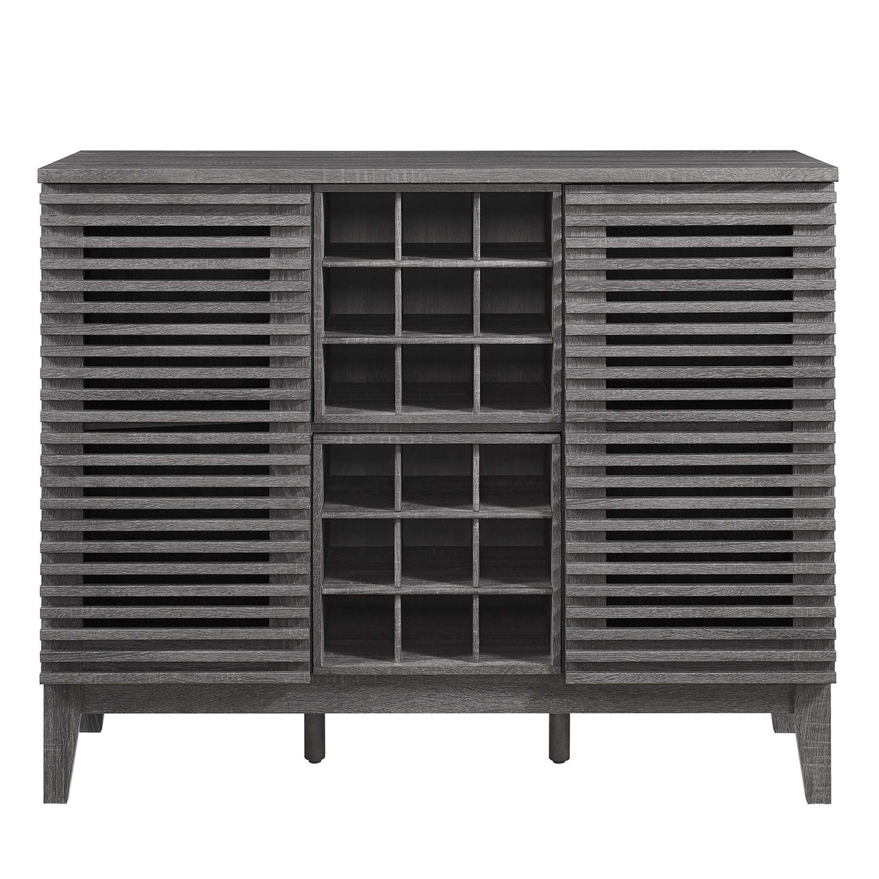 Ventra Bar Cabinet, Charcoal
