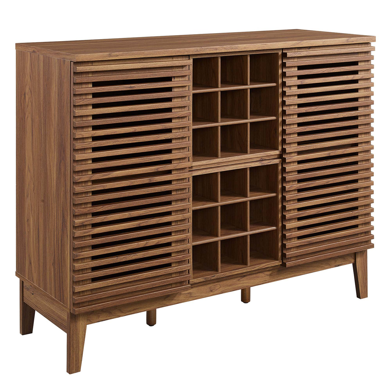 Ventra Bar Cabinet, Walnut