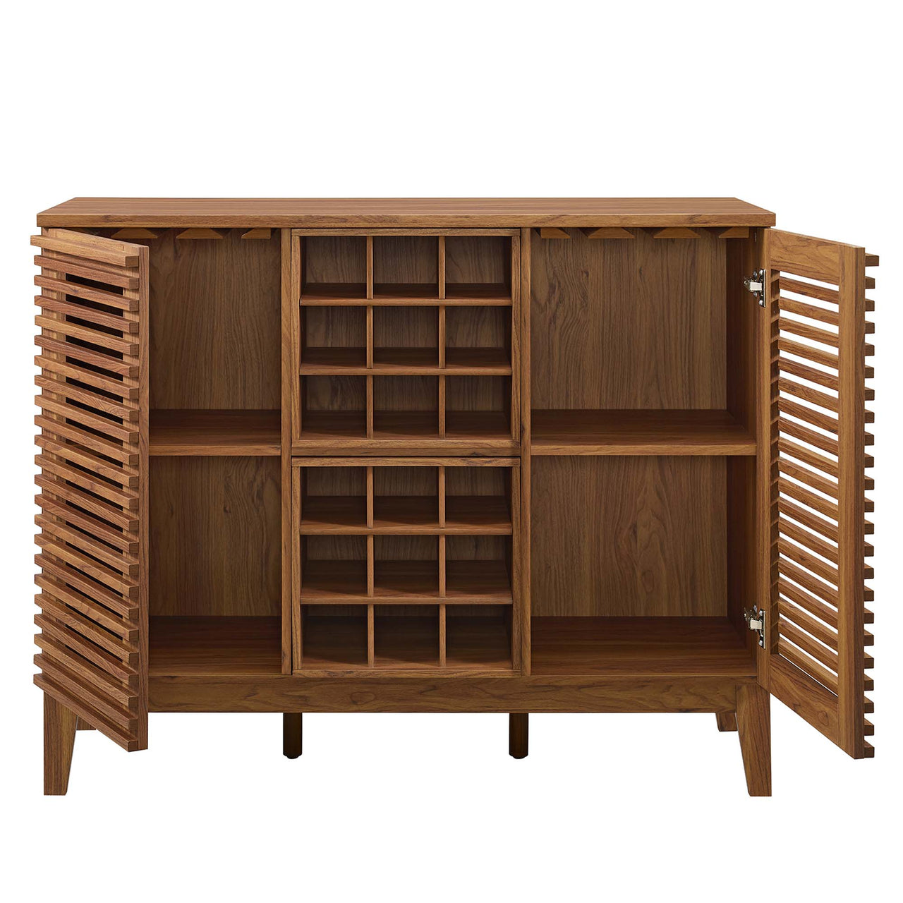 Ventra Bar Cabinet, Walnut