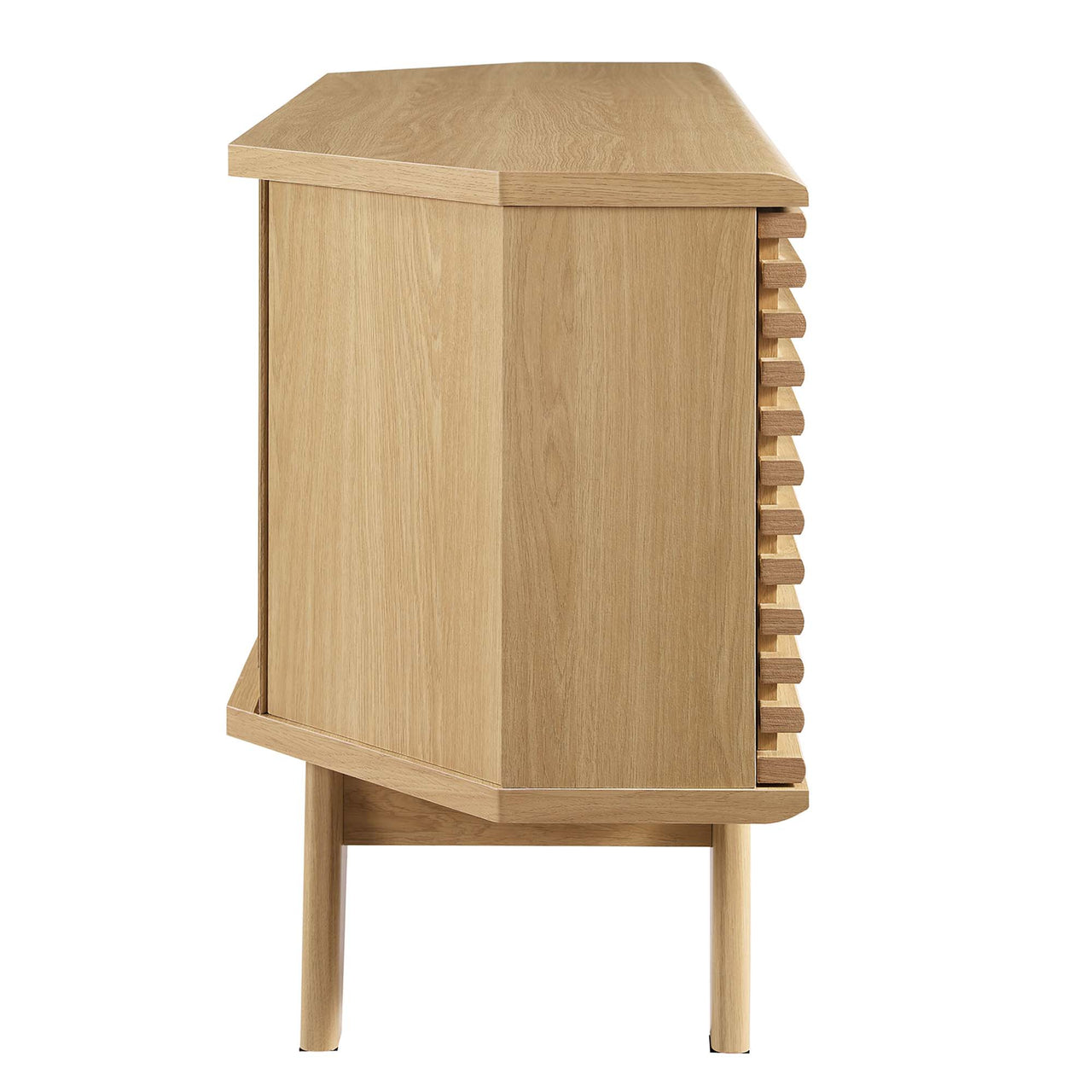 Ventra Corner TV Stand, Oak