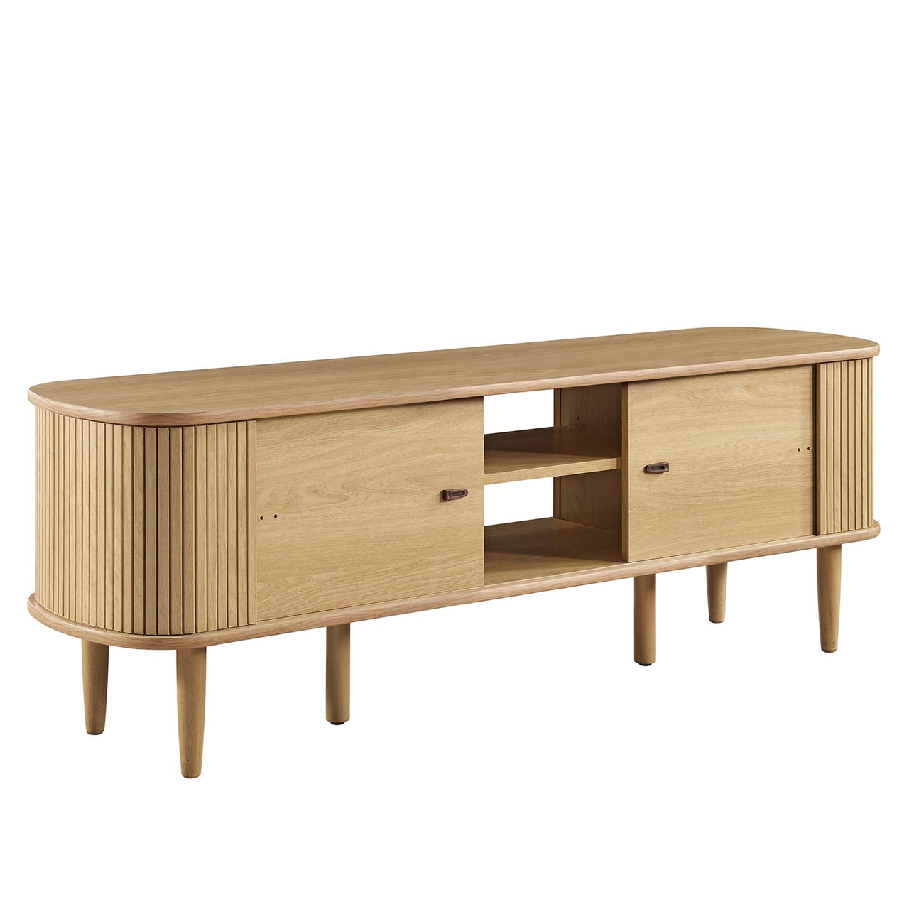 Conceal TV Stand, Small, Oak