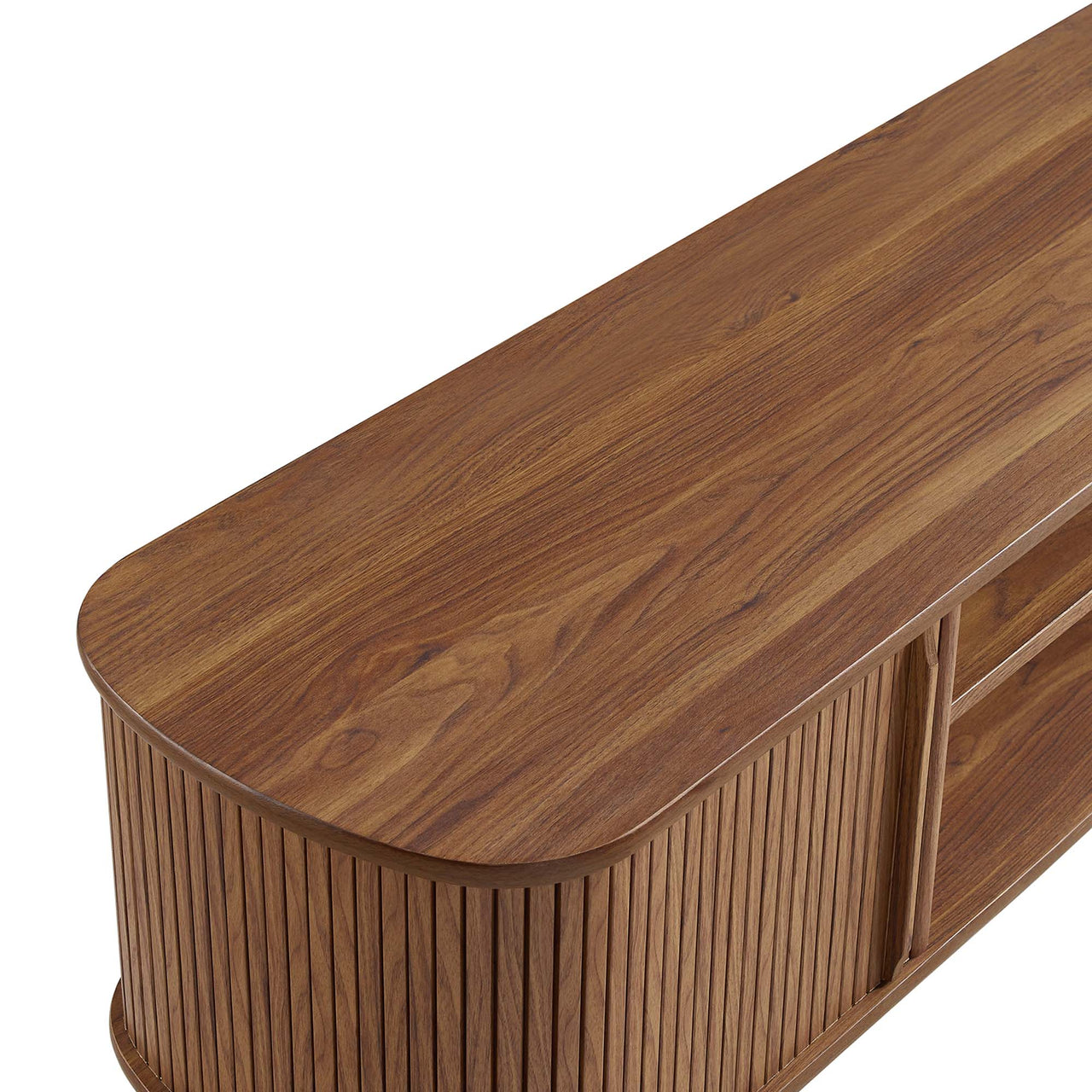 Conceal TV Stand, Small, Walnut