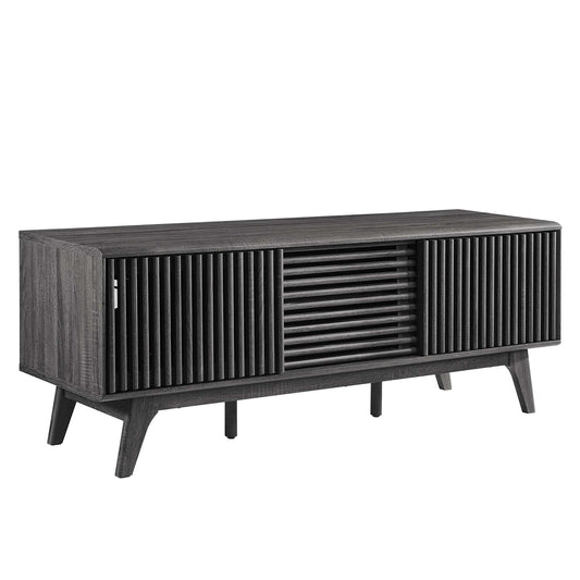 Weaver TV Stand, Charcoal