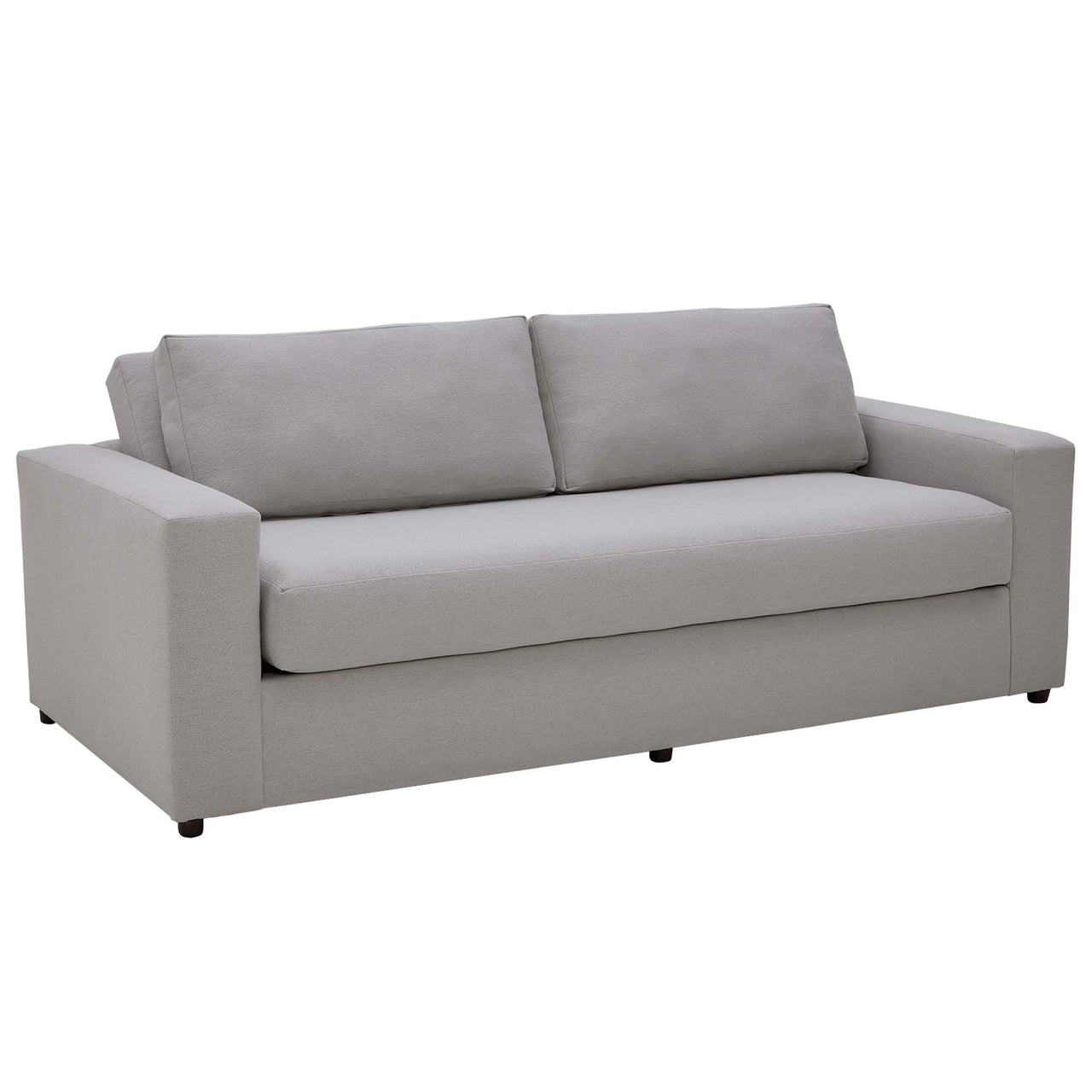 Renwick Fabric Sofa, Light Gray