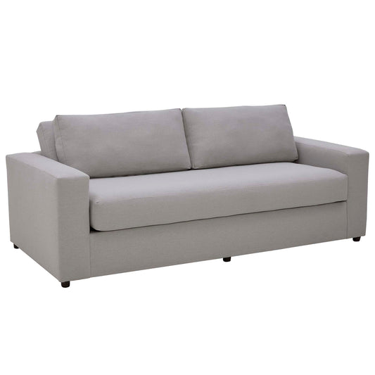 Renwick Fabric Sofa, Light Gray