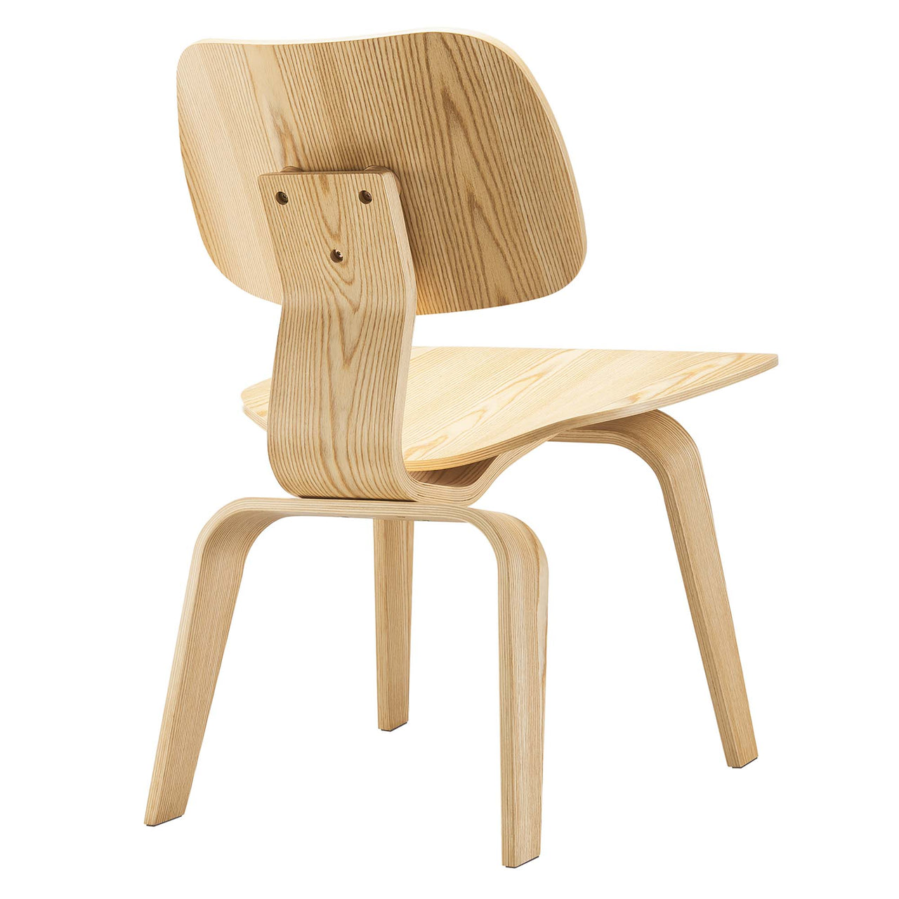 Mushroom Dining Chair, Natural Wood