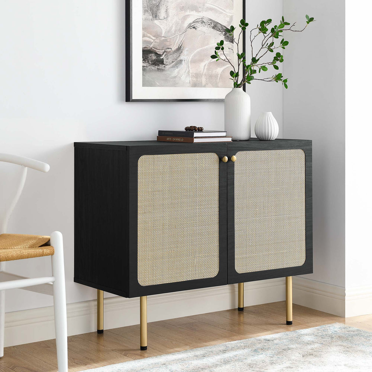 Calden Accent Cabinet, Black