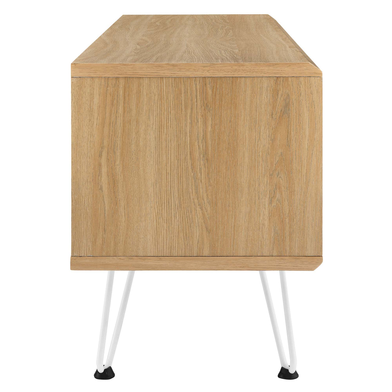 Beehive TV Stand, Small, Oak