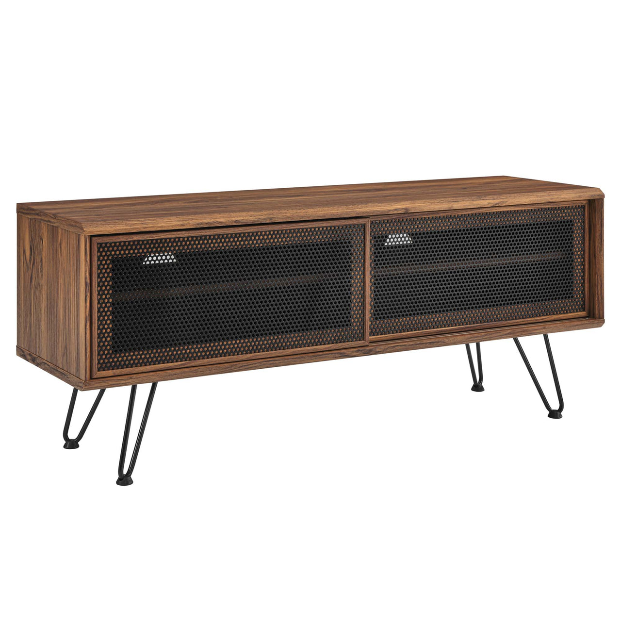 Beehive TV Stand, Small, Walnut