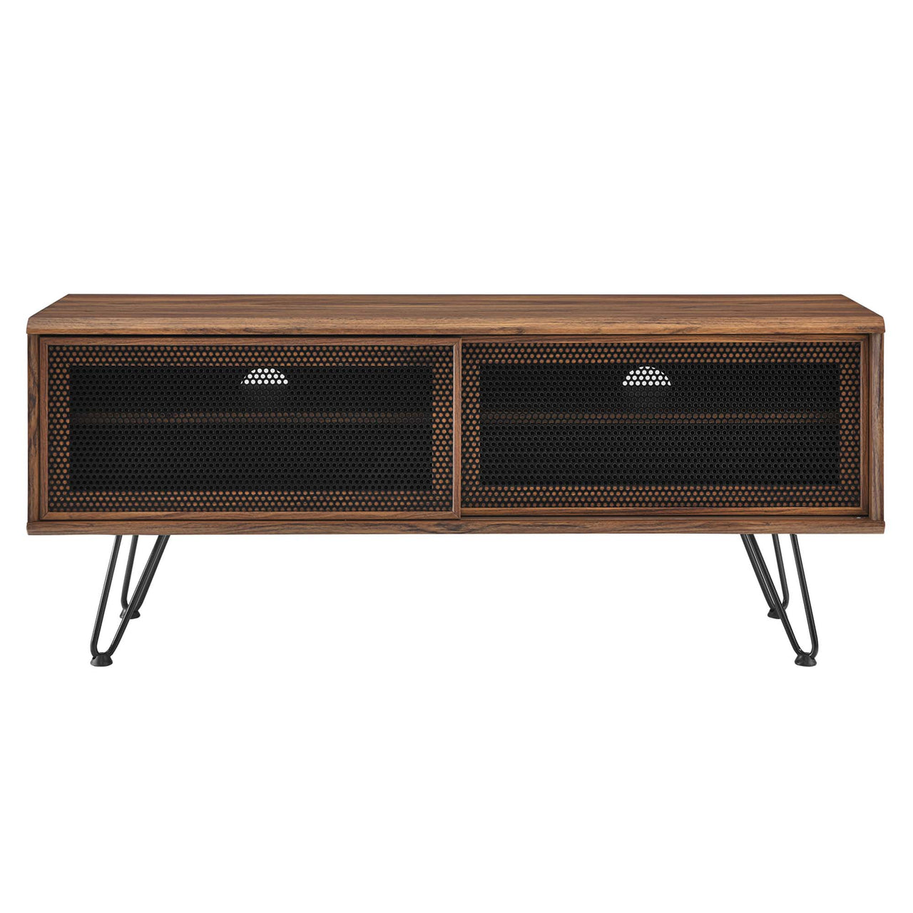 Beehive TV Stand, Small, Walnut