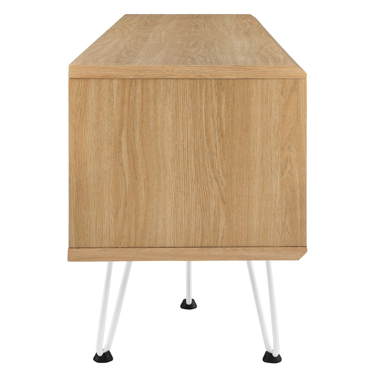 Beehive TV Stand, Large, Oak