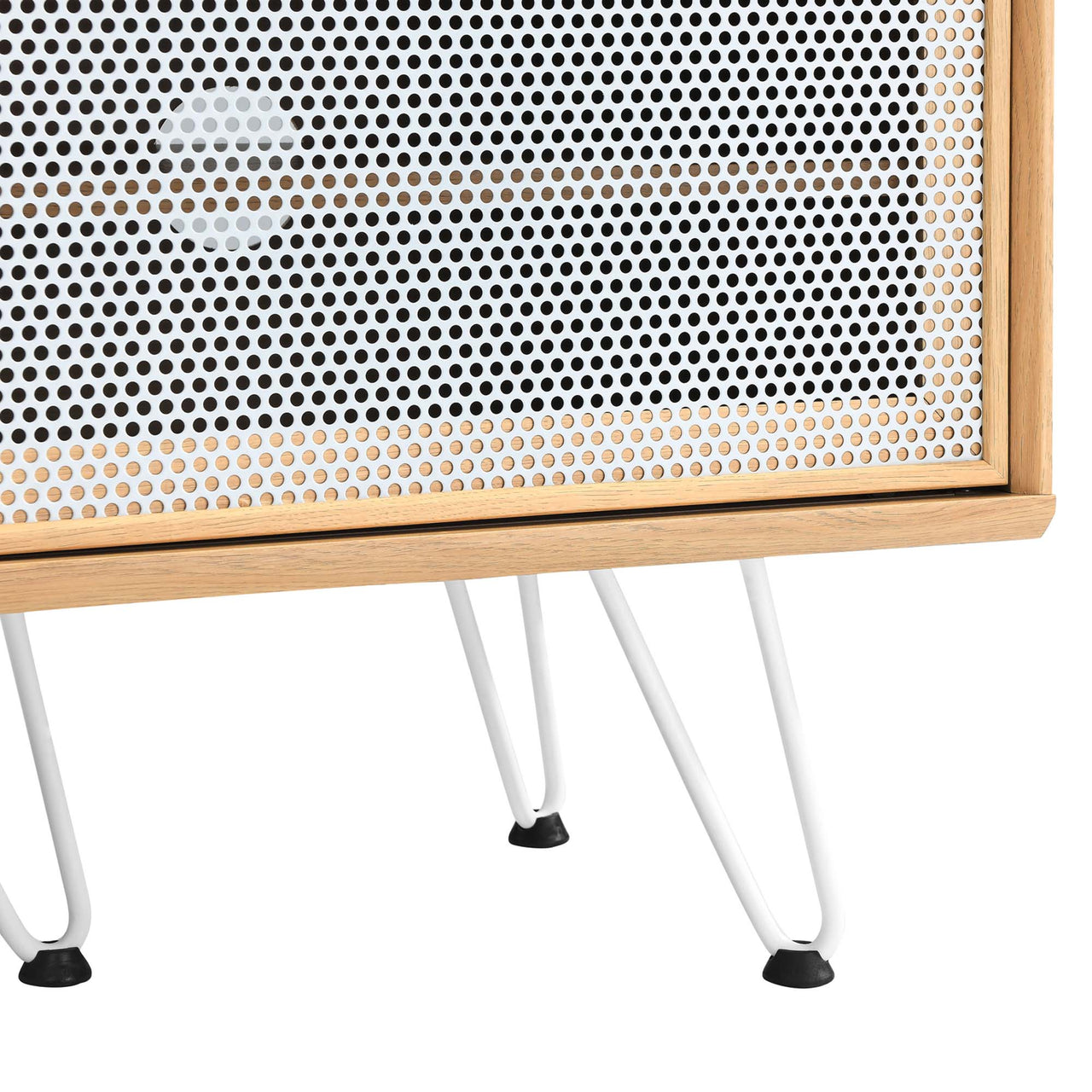 Beehive TV Stand, Large, Oak