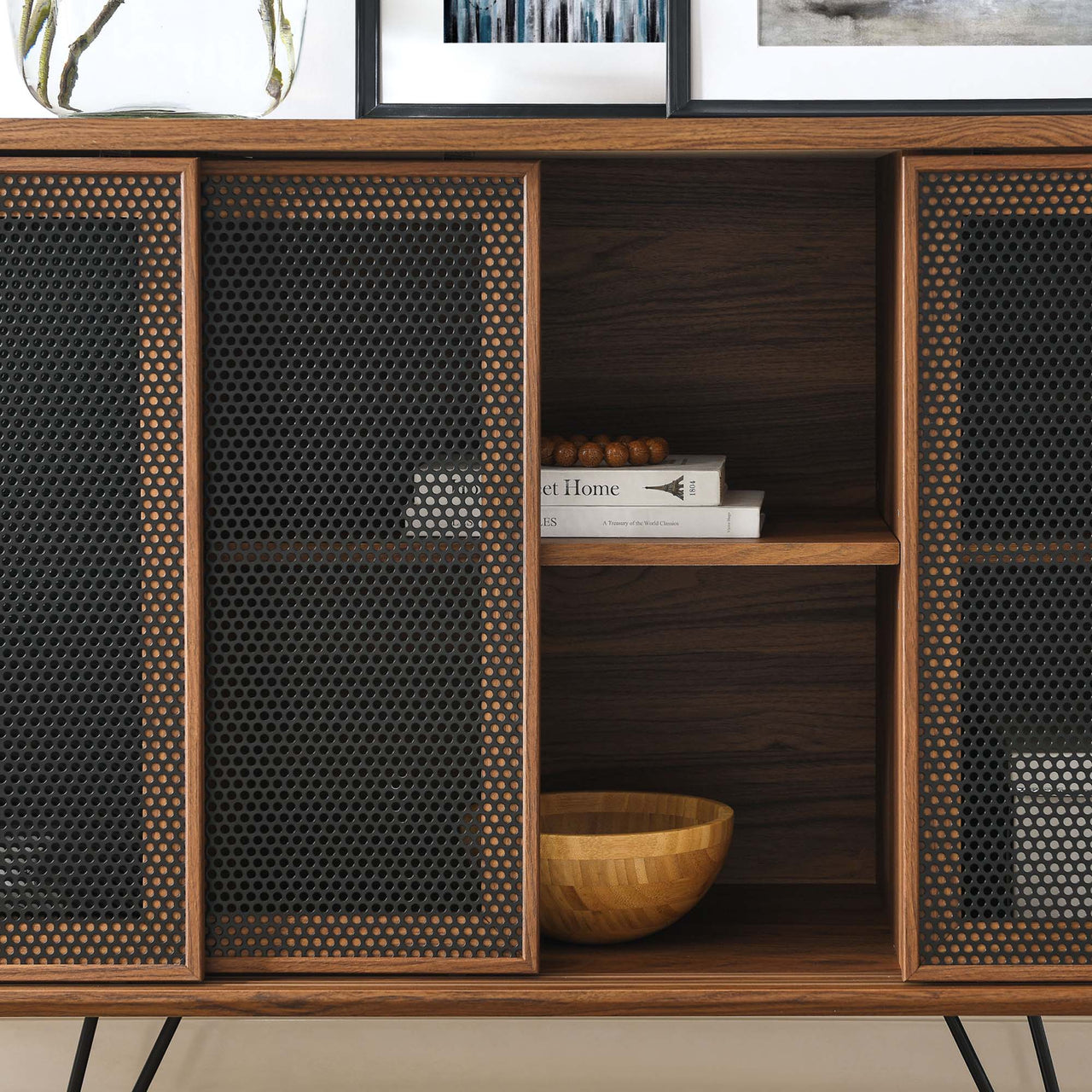Beehive Sideboard, Walnut