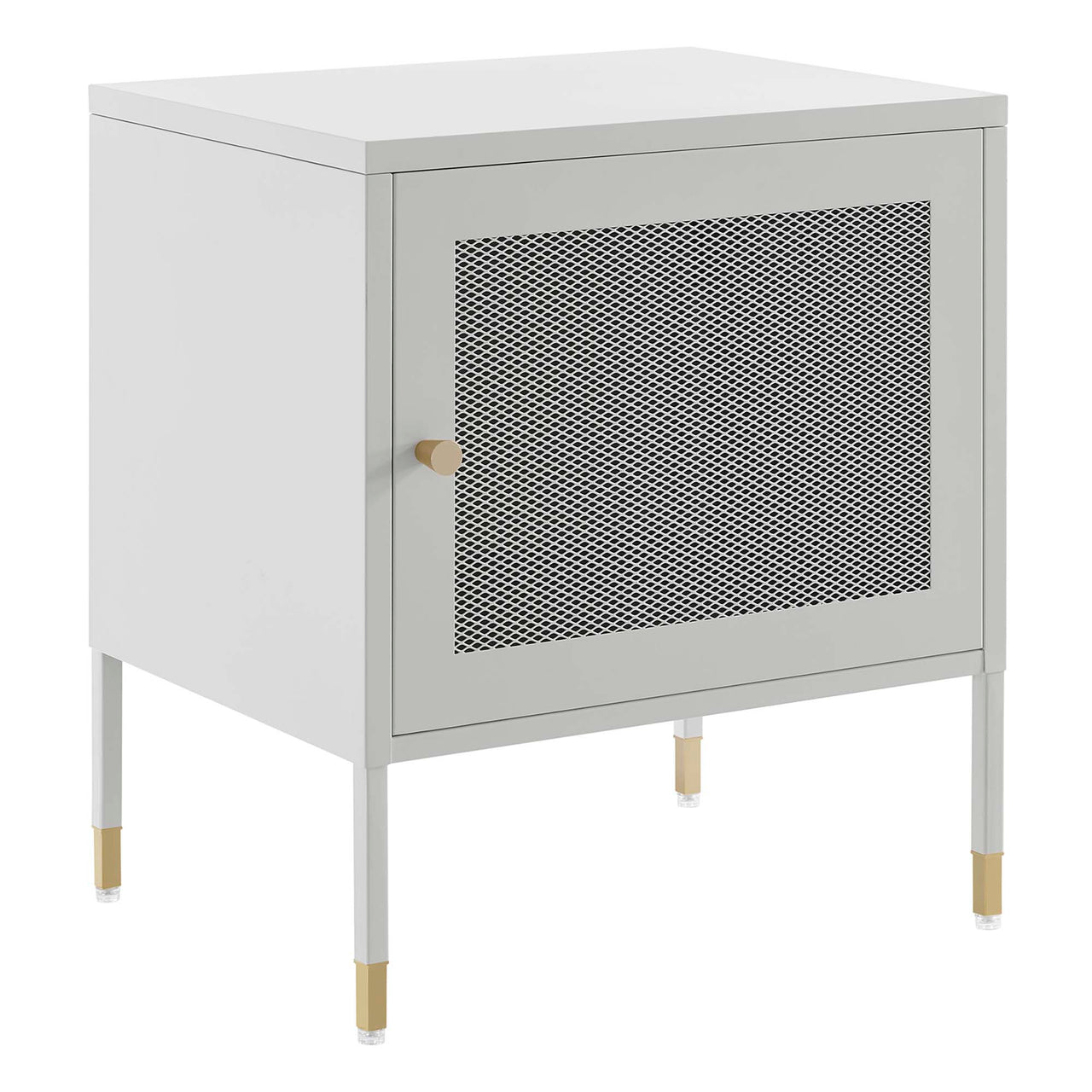 Merrick Nightstand, Light Gray