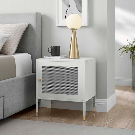 Merrick Nightstand, Light Gray