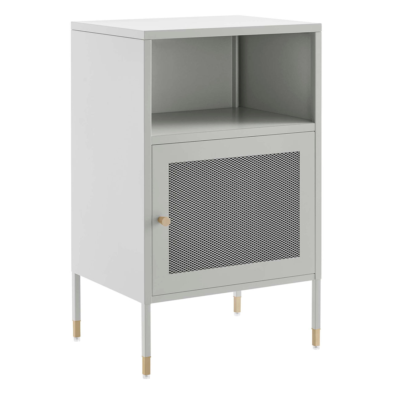 Merrick Side Table, Light Gray