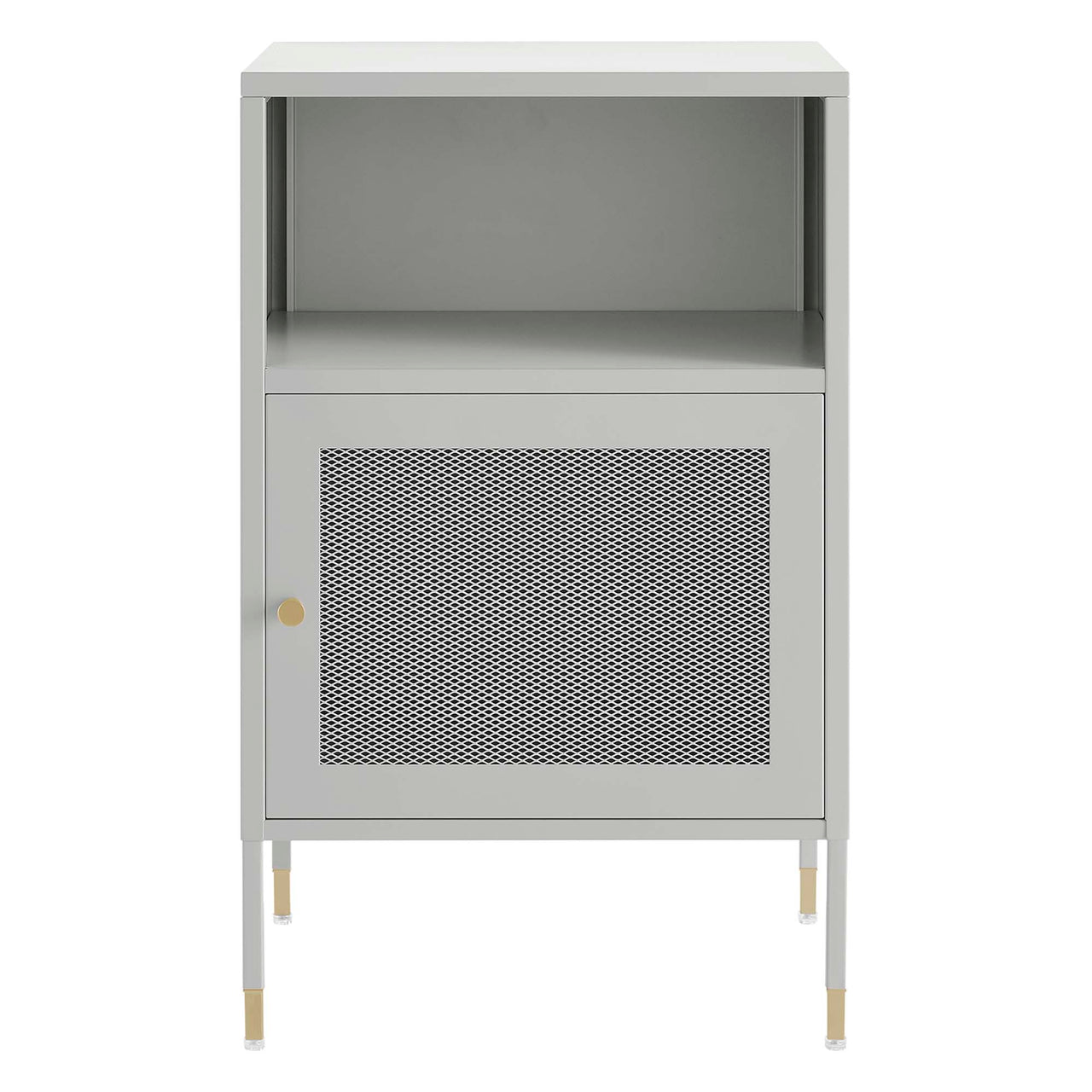 Merrick Side Table, Light Gray