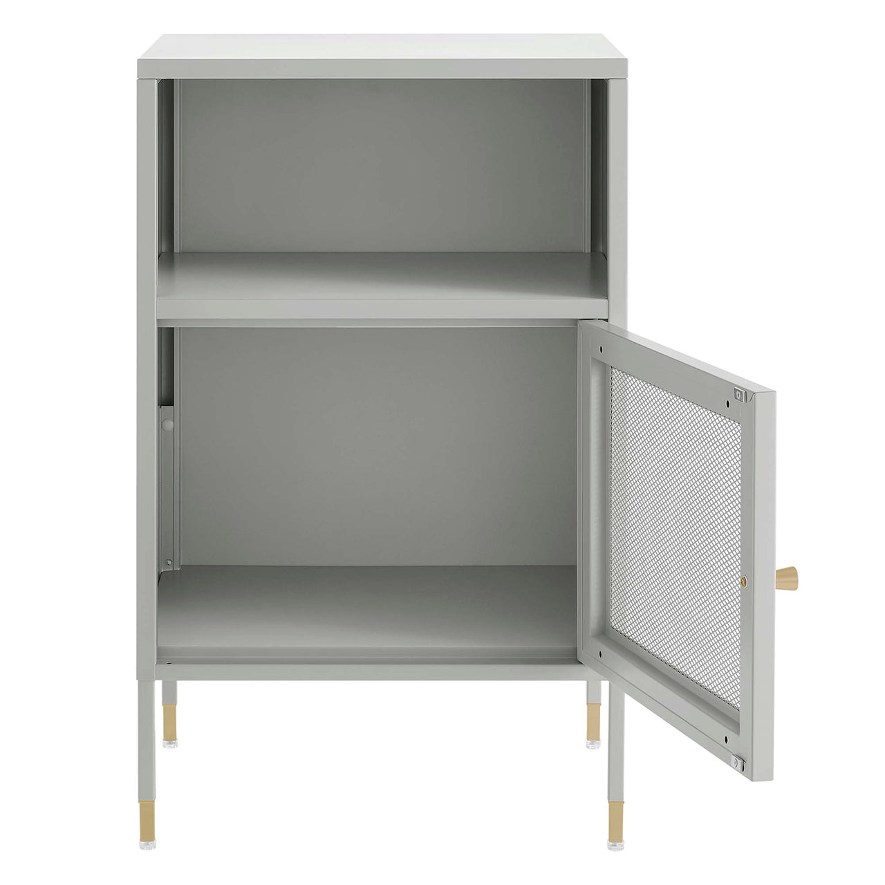 Merrick Side Table, Light Gray
