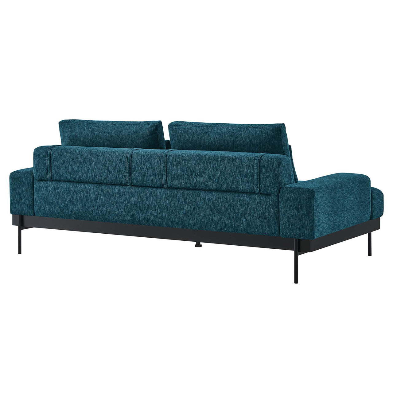 Echelon Luxe Fabric Sofa, Azure