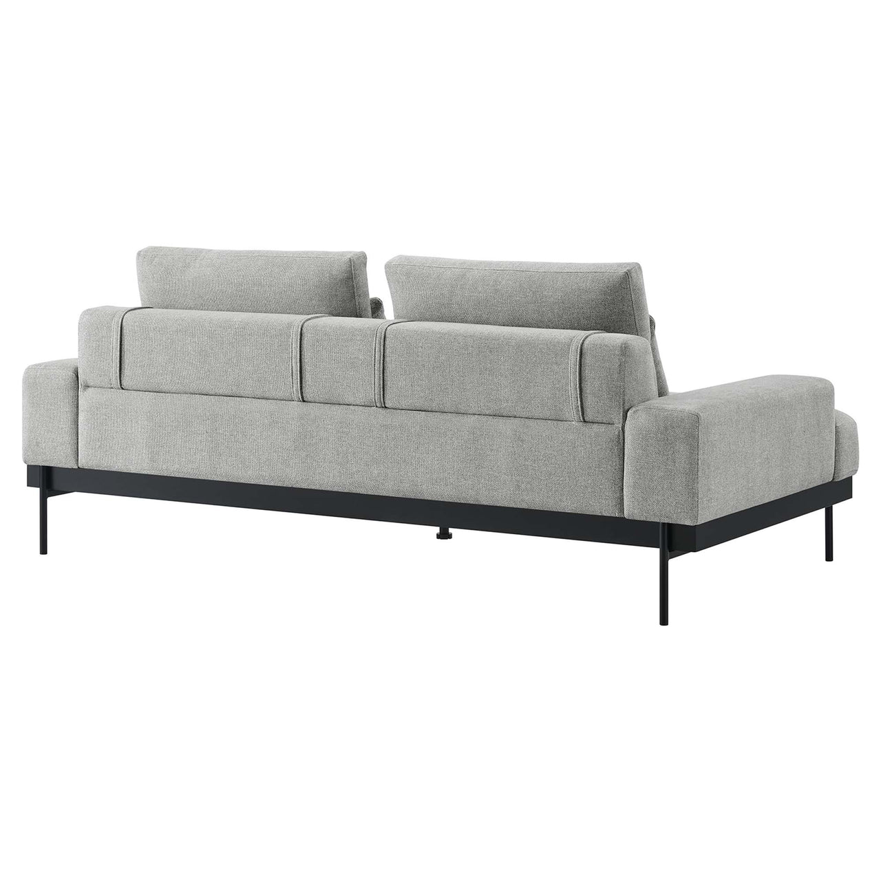 Echelon Luxe Fabric Sofa, Light Gray