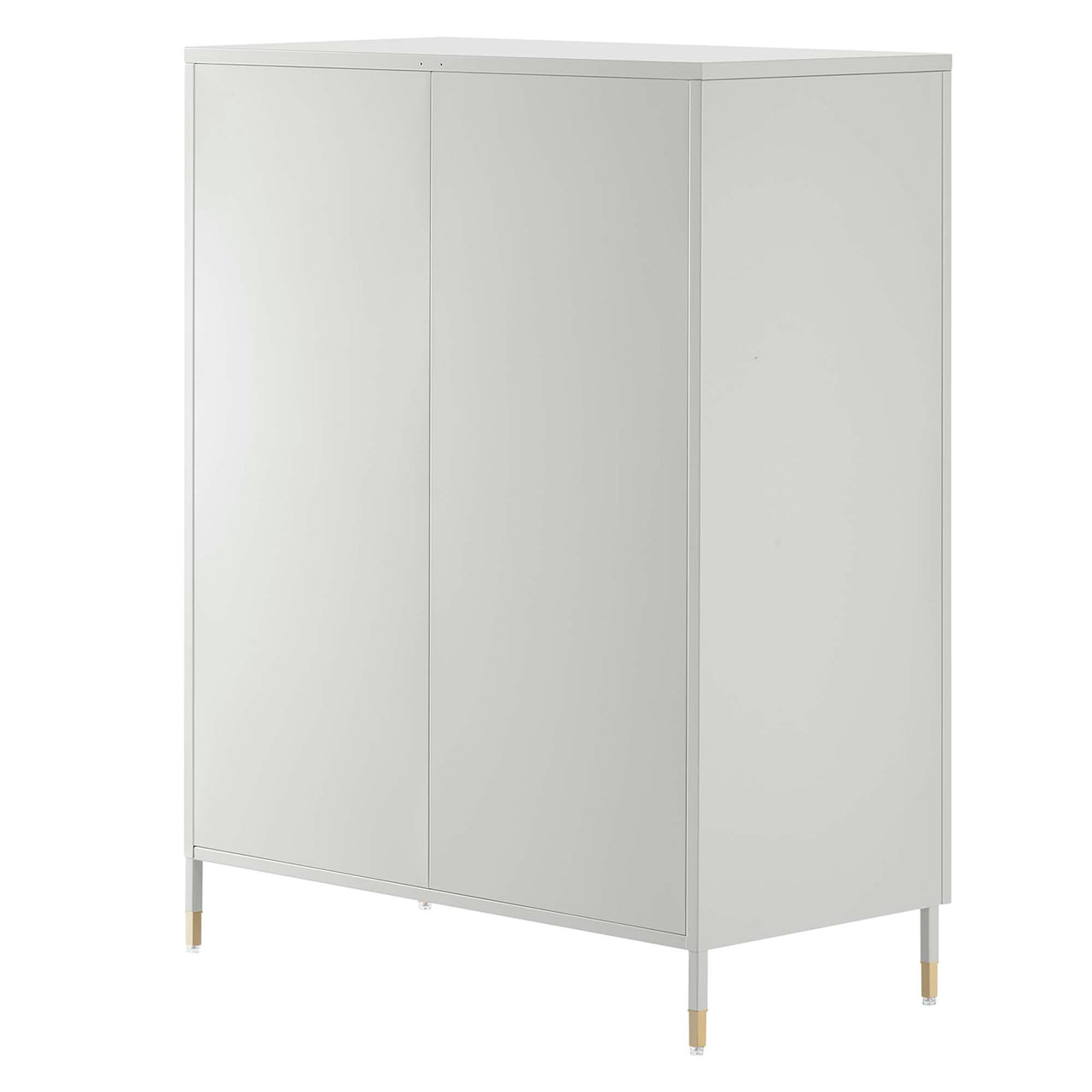 Monave Display Cabinet, Light Gray