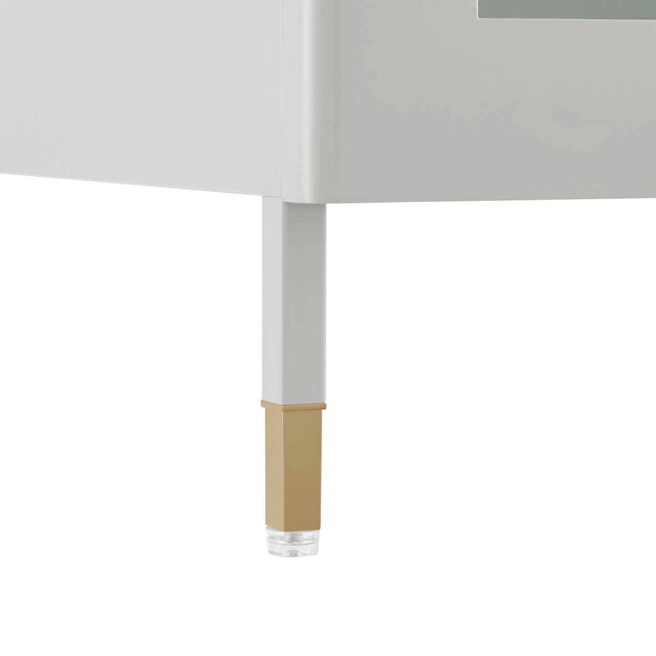 Monave Display Cabinet, Light Gray