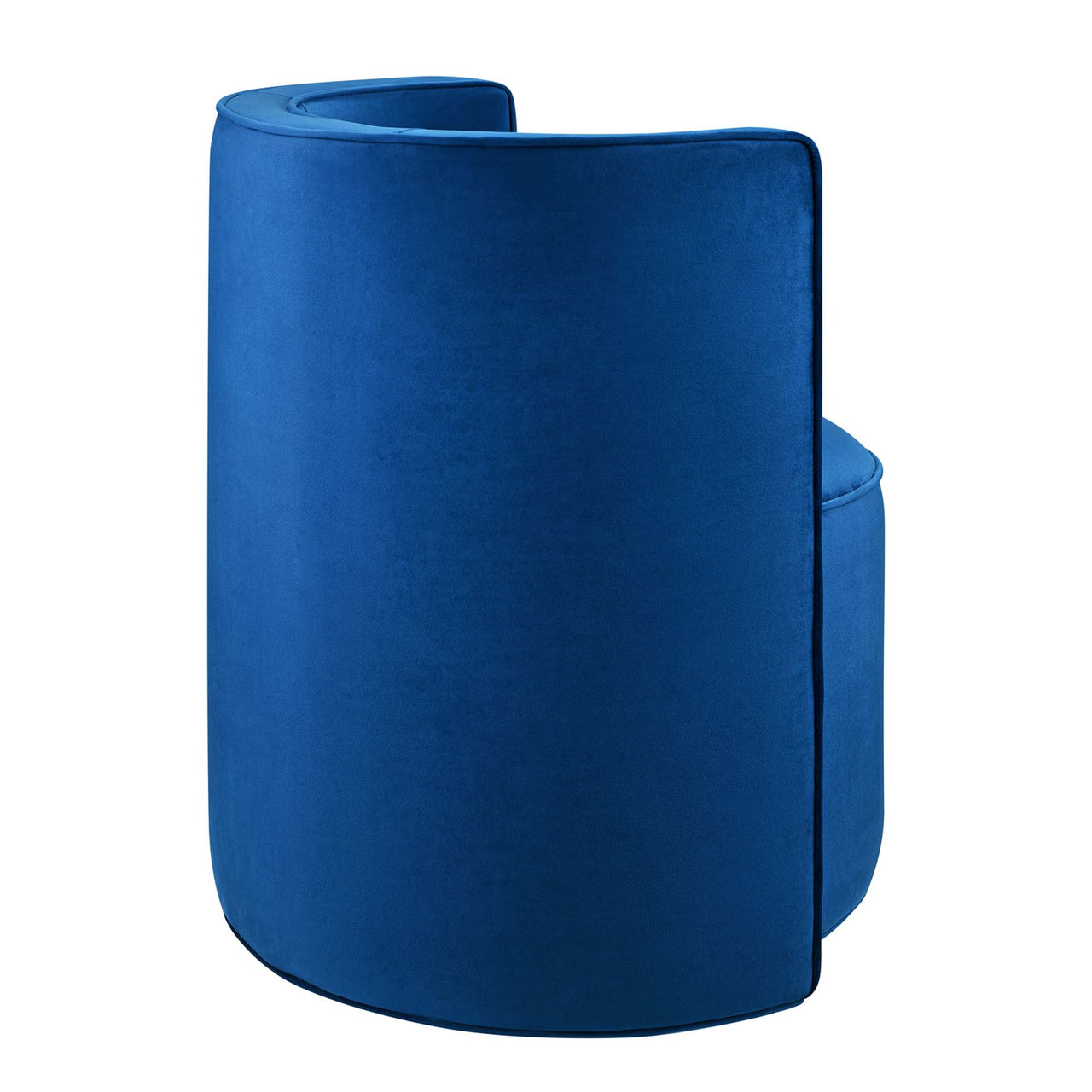 Darsa Swivel Lounge Chair, Navy