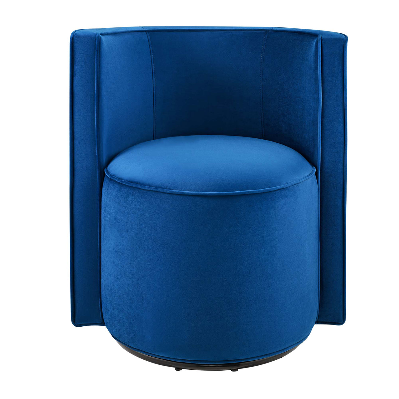 Darsa Swivel Lounge Chair, Navy