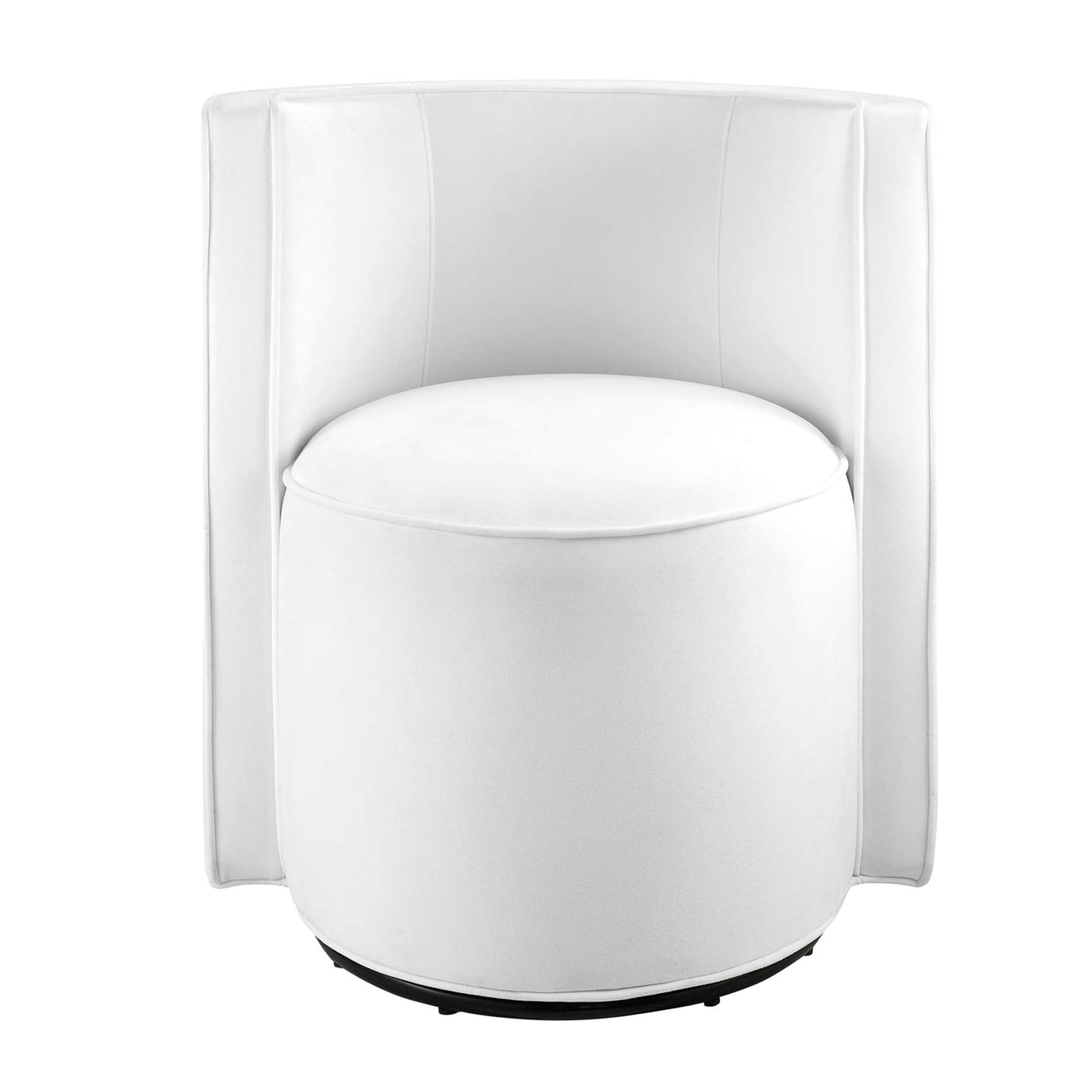 Darsa Swivel Lounge Chair, White