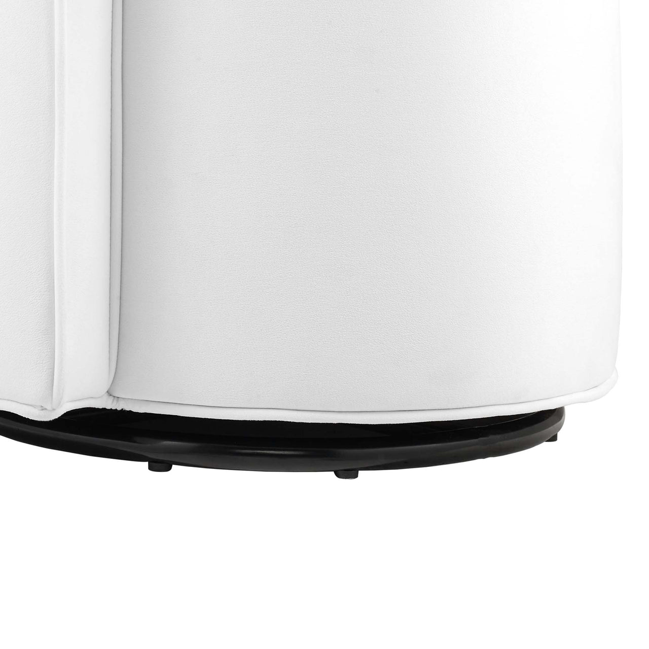 Darsa Swivel Lounge Chair, White