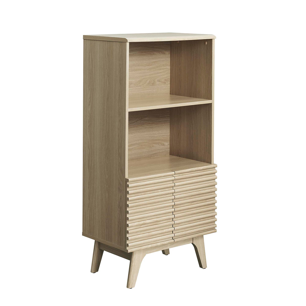 Ventra Display Cabinet Bookshelf, Oak