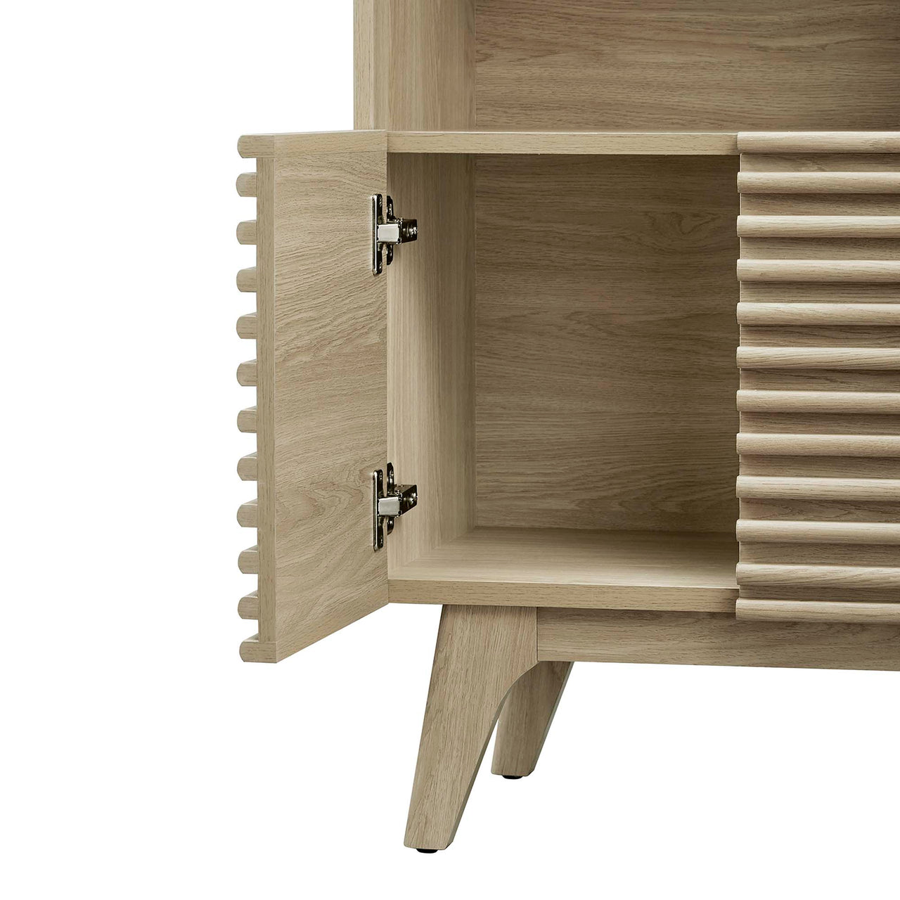Ventra Display Cabinet Bookshelf, Oak