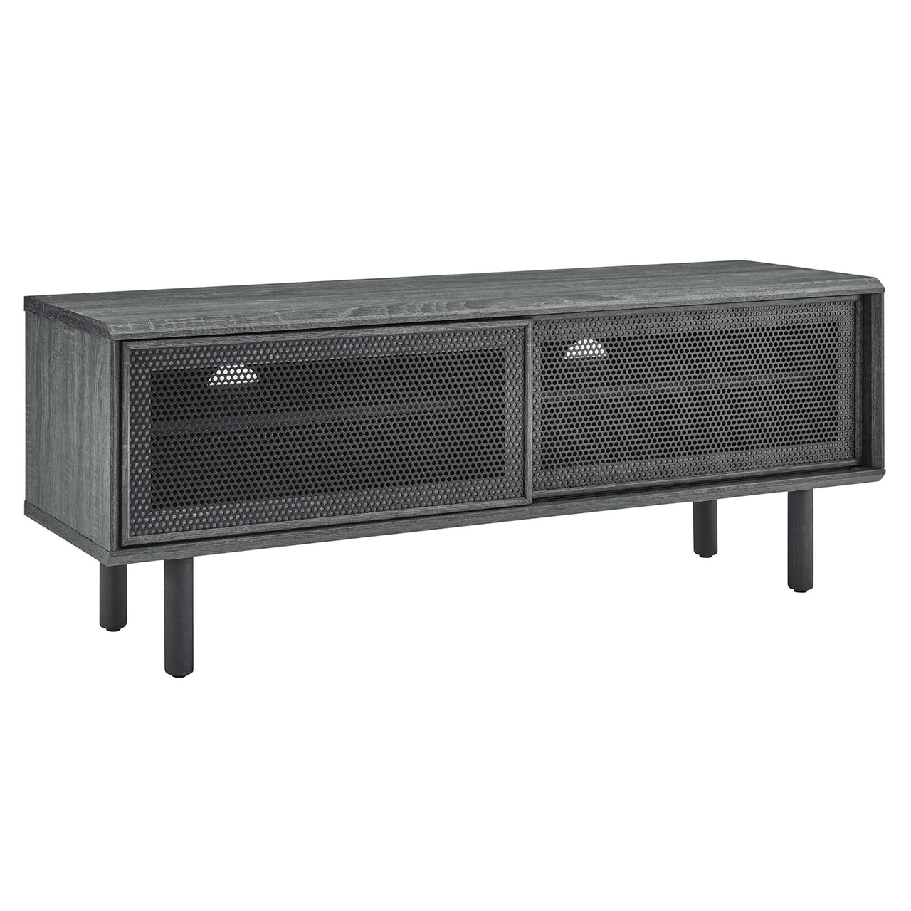 Cortina TV Stand, Small, Charcoal
