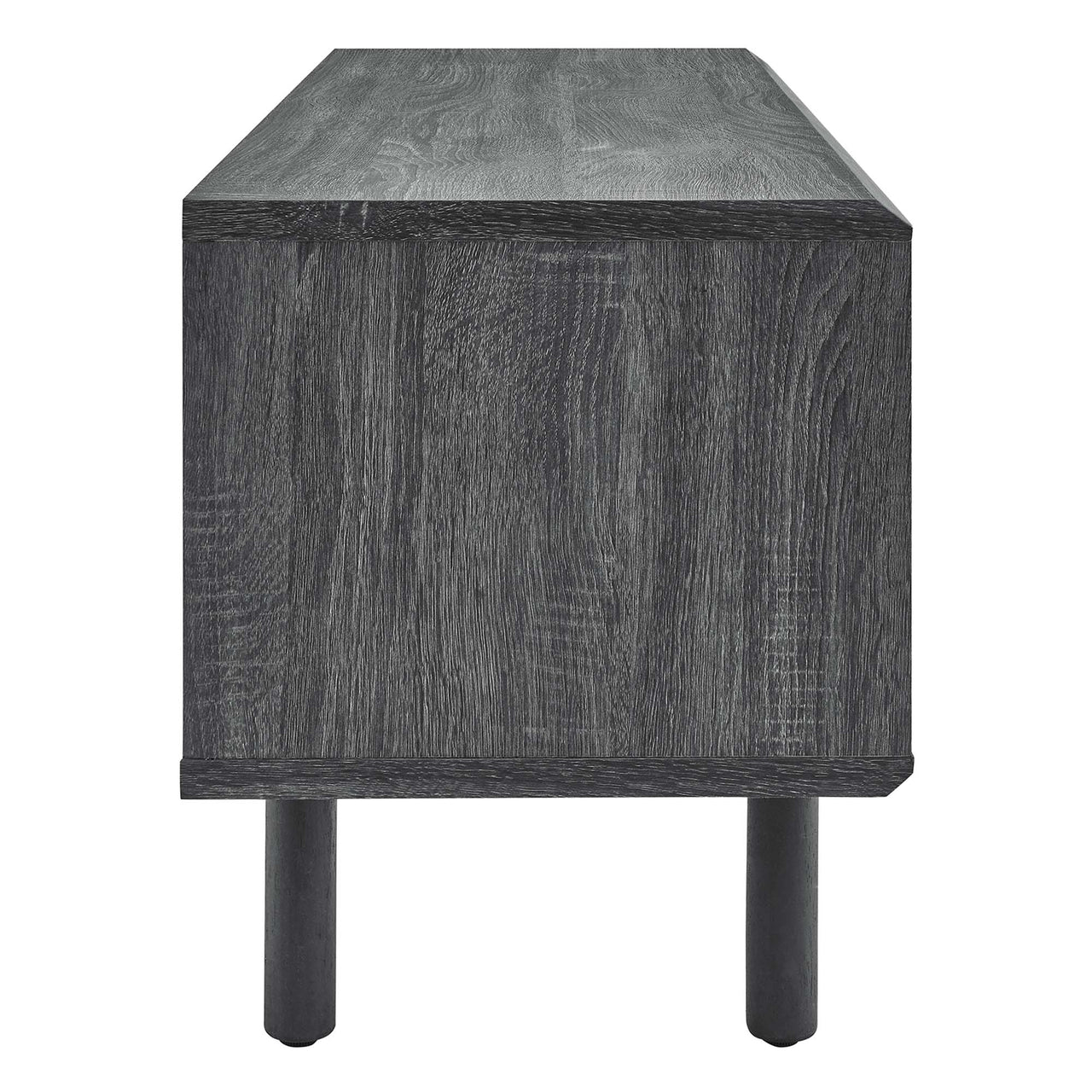 Cortina TV Stand, Small, Charcoal