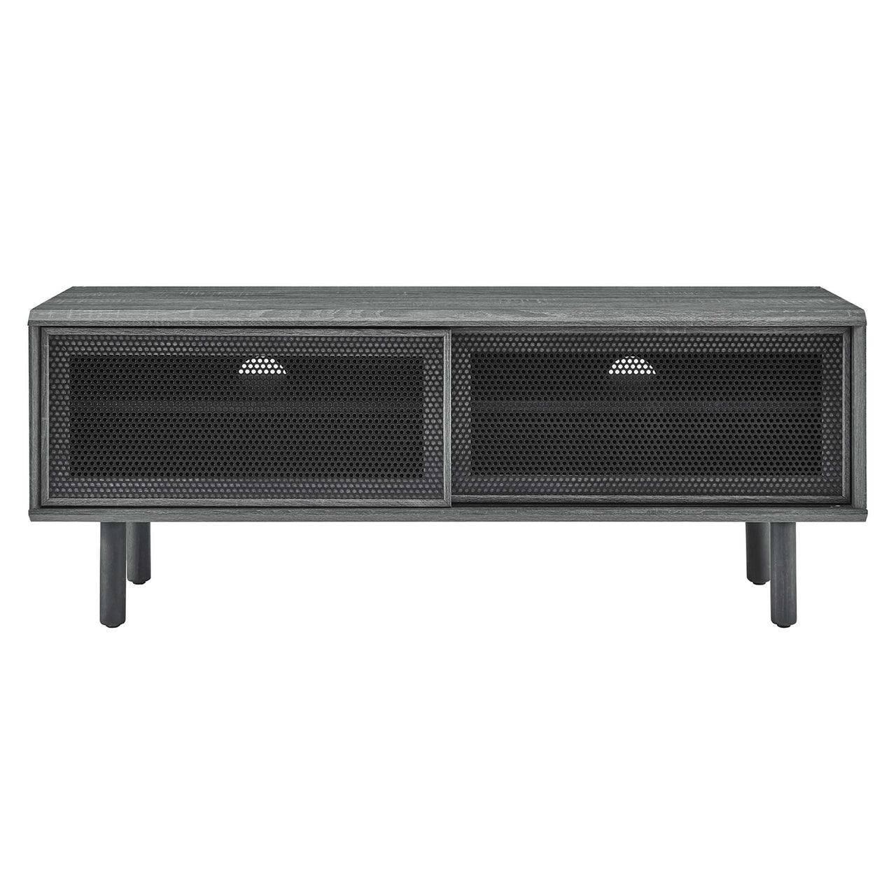 Cortina TV Stand, Small, Charcoal