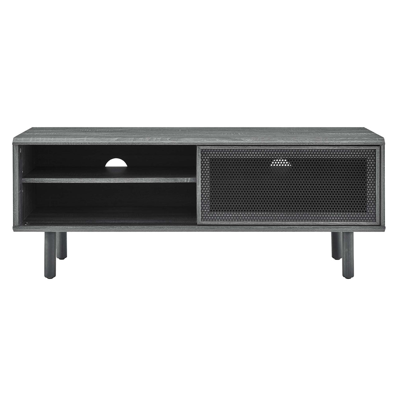 Cortina TV Stand, Small, Charcoal