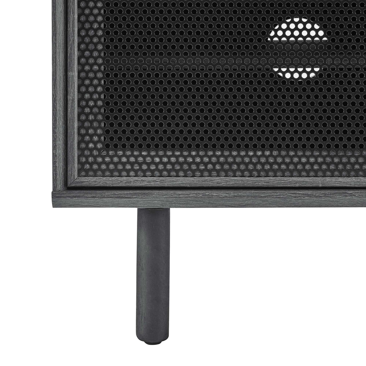 Cortina TV Stand, Small, Charcoal