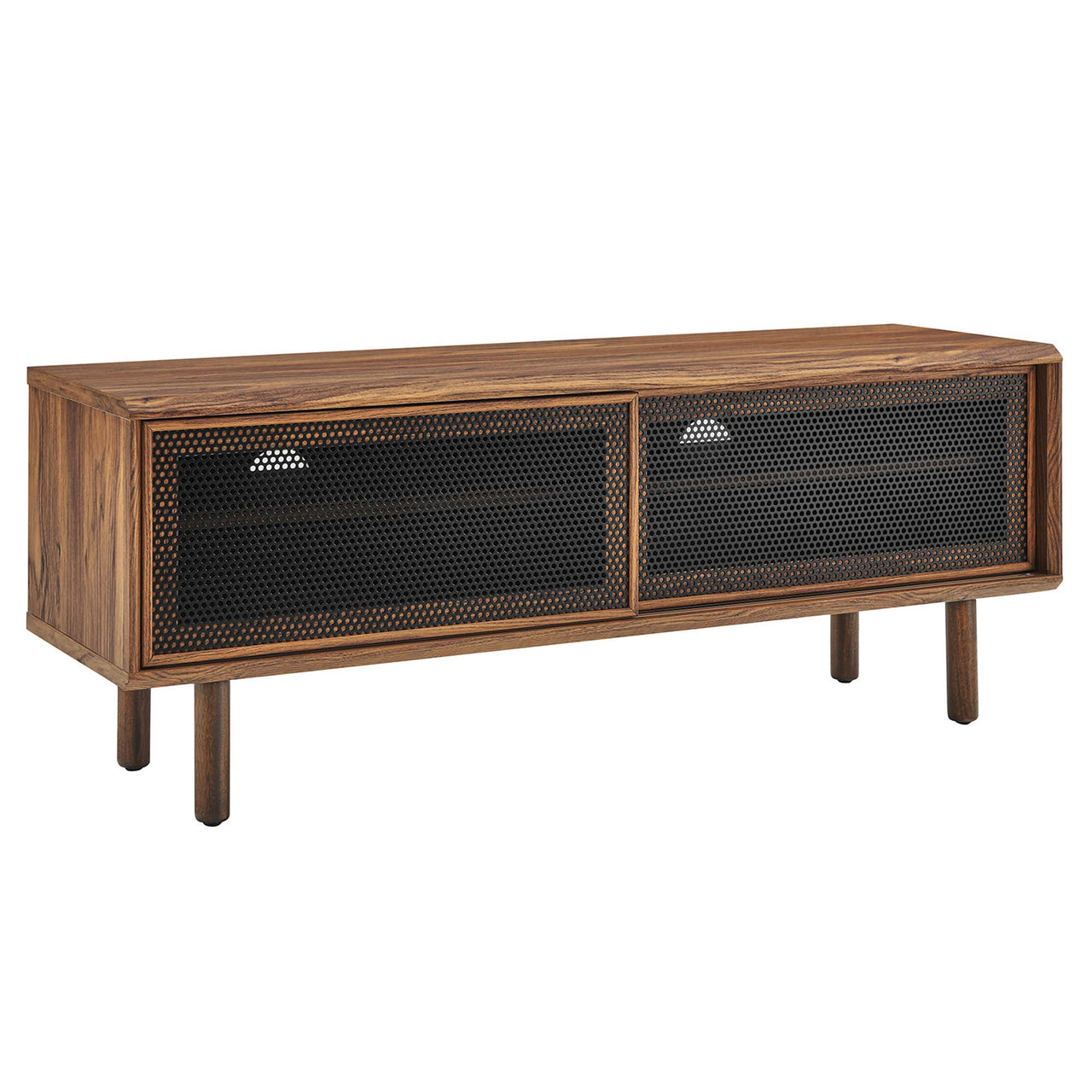 Cortina TV Stand, Small, Walnut