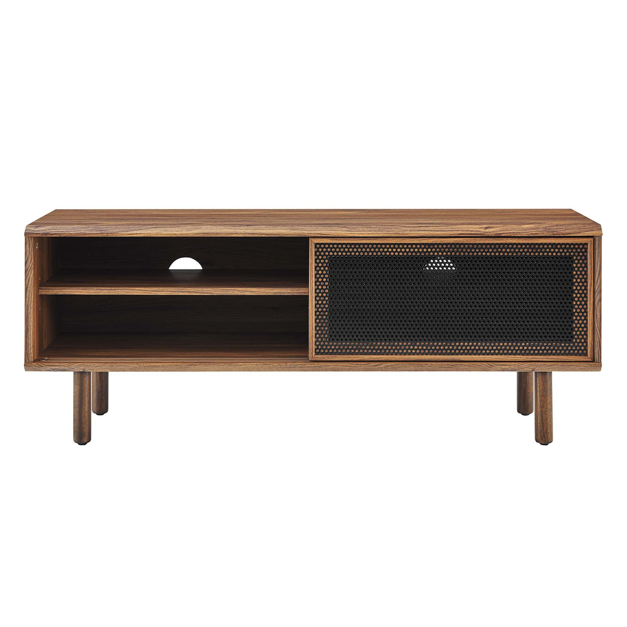 Cortina TV Stand, Small, Walnut