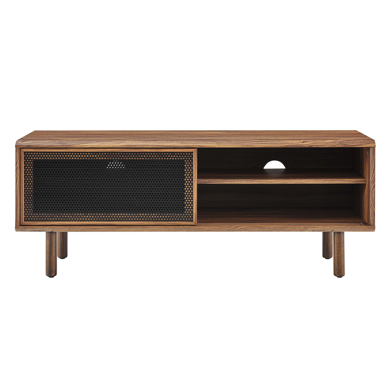 Cortina TV Stand, Small, Walnut