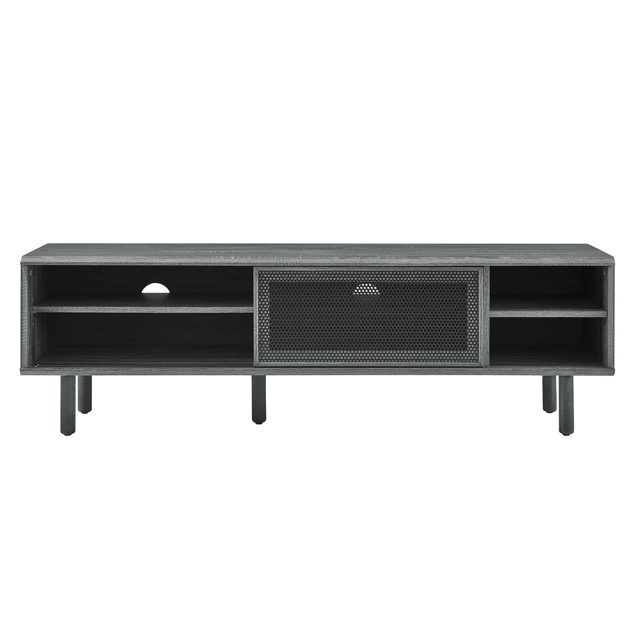 Cortina TV Stand, Medium, Charcoal