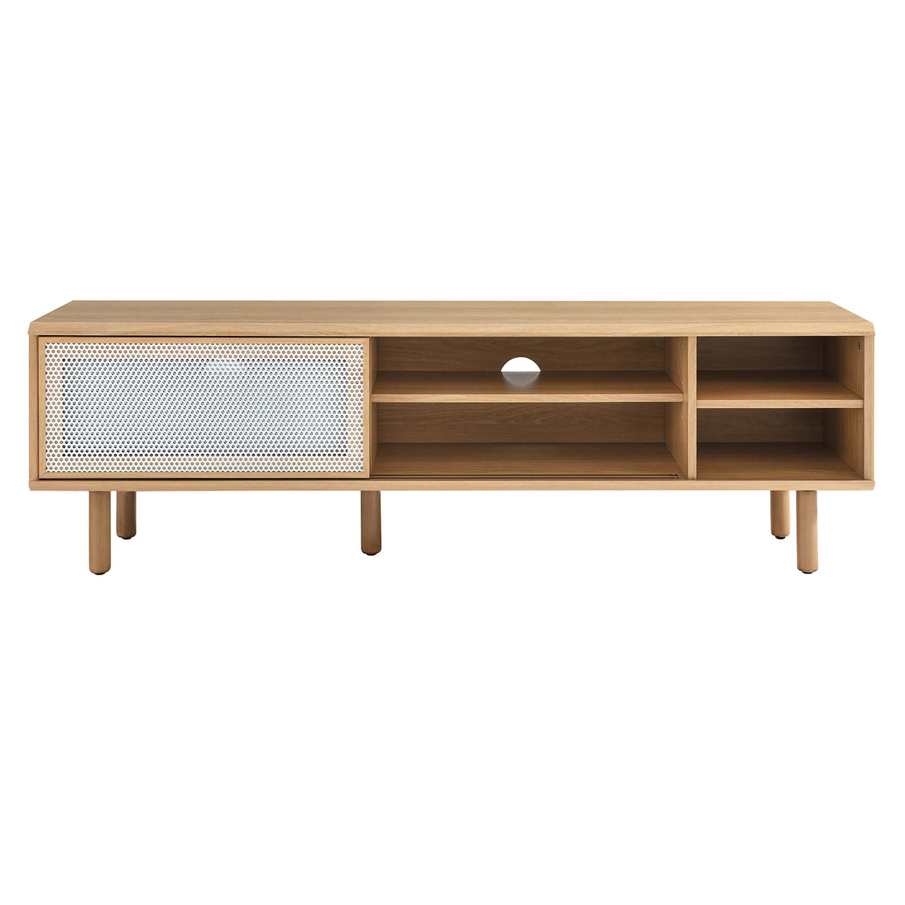 Cortina TV Stand, Medium, Oak