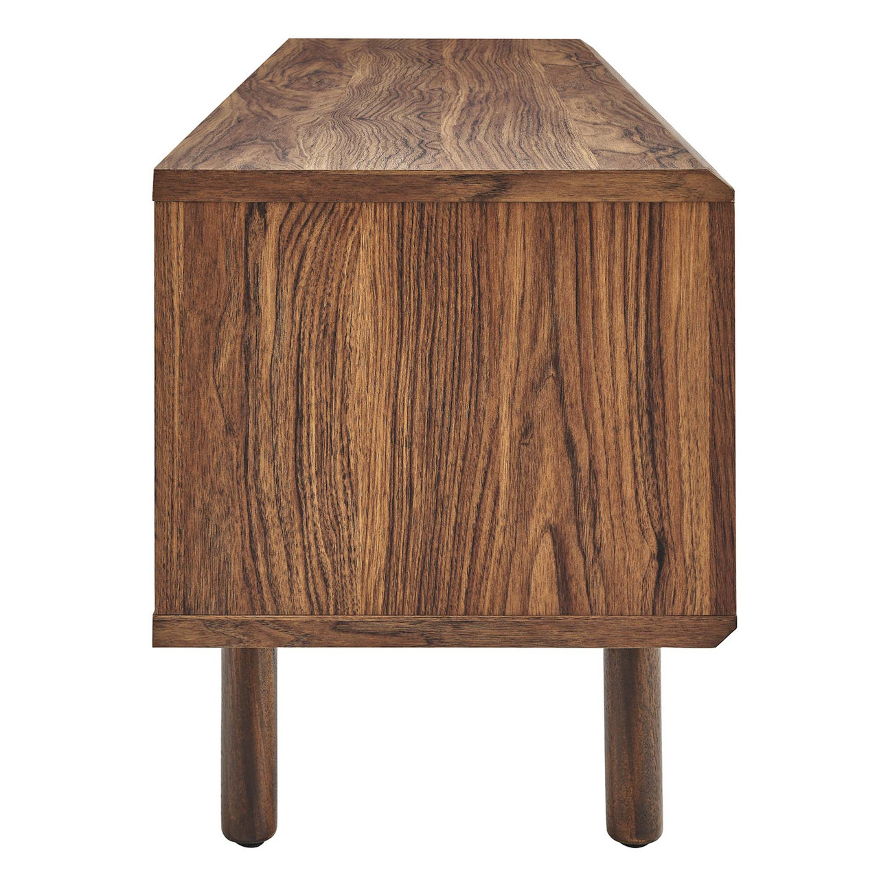 Cortina TV Stand, Medium, Walnut